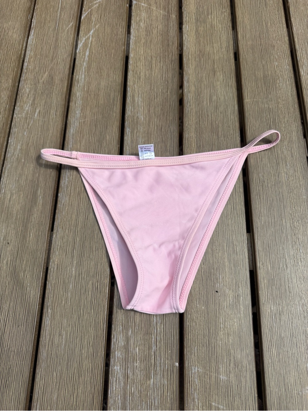Pink String Bikini Bottoms Size Small